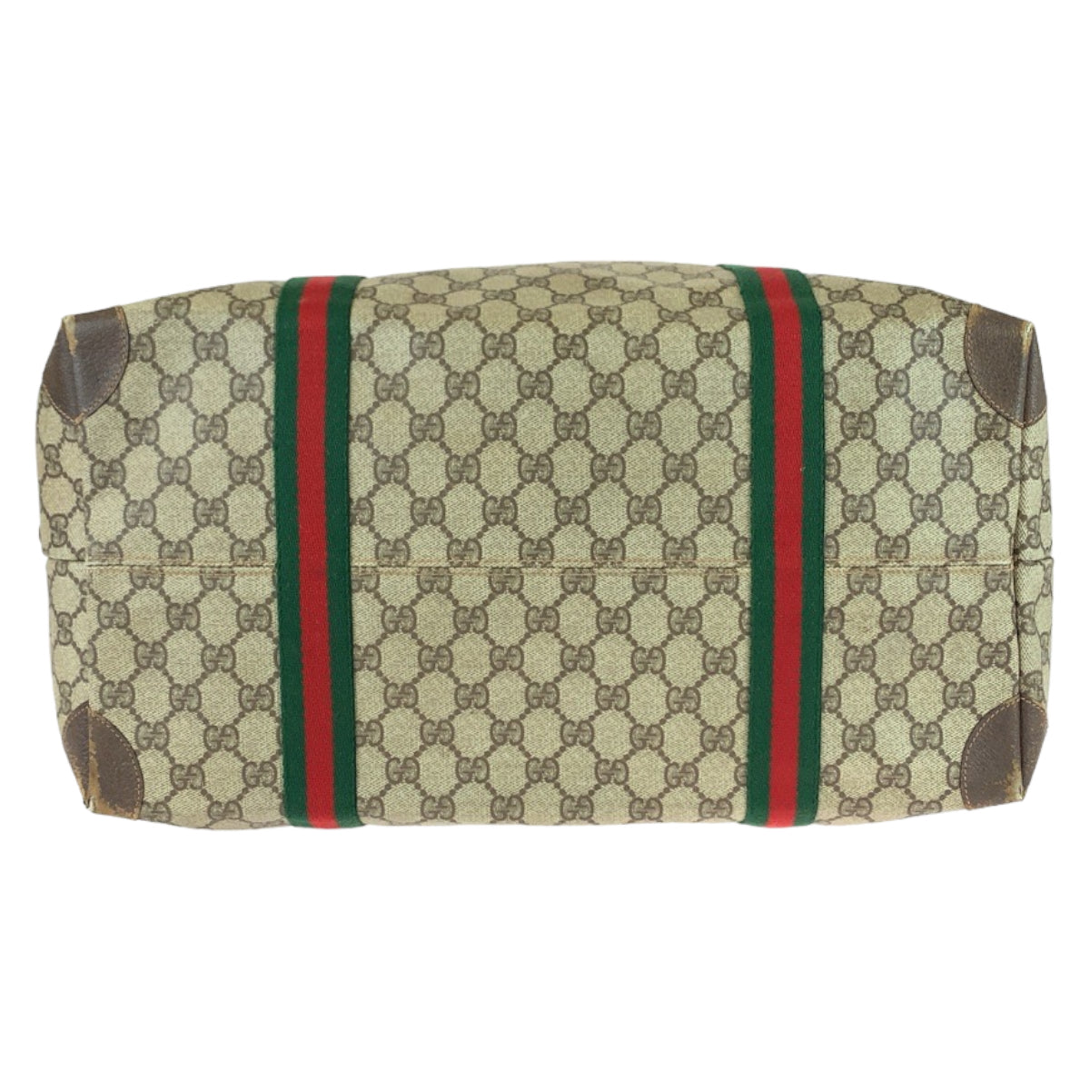 11529
GUCCI グッチ ヴィンテージ オールドグッチ シェリーライン インターロッキング ブラウン ベージュ GGスプリームキャンバス / レザー 156 19 012 ボストンバッグ 男女兼用 メンズ