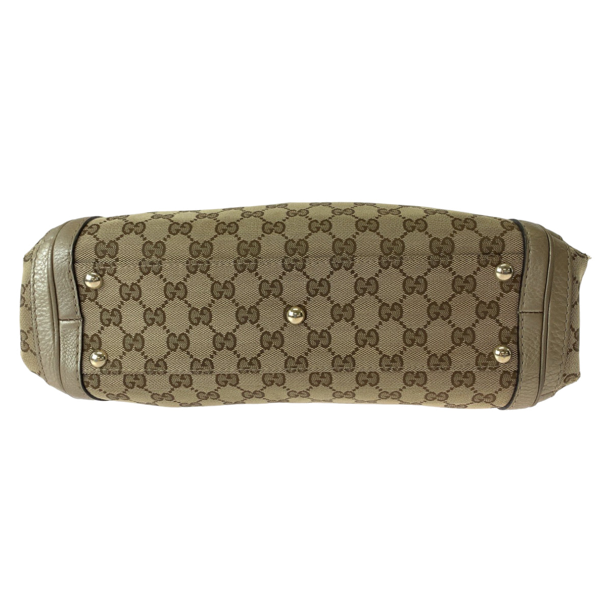 11693
GUCCI グッチ ベラ バンブー リボン タッセル ブラウン ゴールド金具 GGキャンバス 282300 トートバッグ ハンドバッグ レディース AB27