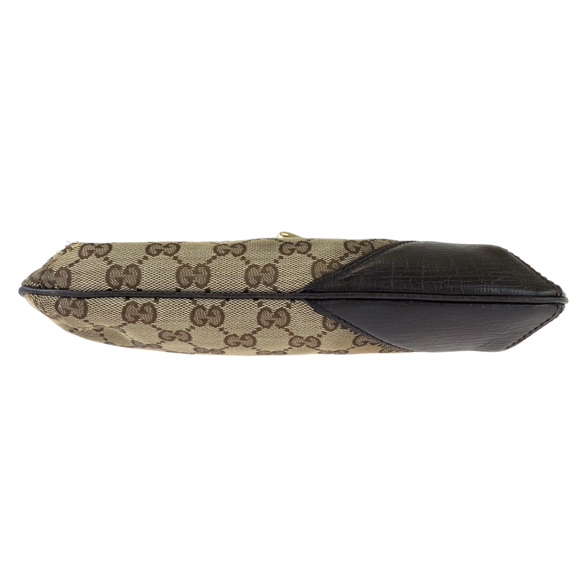 11820
GUCCI グッチ シェリーライン ホースビット ブラウン ベージュ ゴールド金具 GGキャンバス 141506 ショルダーバッグ 斜め掛け ポシェット レディース