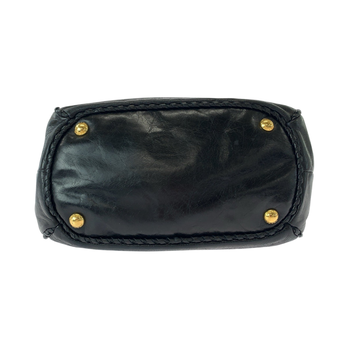 12900
PRADA プラダ ヴィッテロ シャイン リボン ブラック 黒 ゴールド金具 レザー BN1867 トートバッグ ショルダーバッグ ハンドバッグ レディース