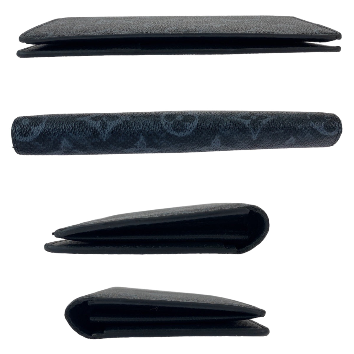 12242
LOUIS VUITTON ルイヴィトン モノグラム パステル ポルトフォイユ ブラザ ノワール ブラック 黒 シルバー金具 PVC M80019 長財布 ロングウォレット メンズ