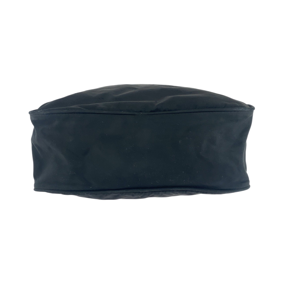 PRADA プラダ テスート 三角ロゴプレート ブラック 黒 シルバー金具 ナイロン BT0168 ショルダーバッグ ポシェット レディース AB26