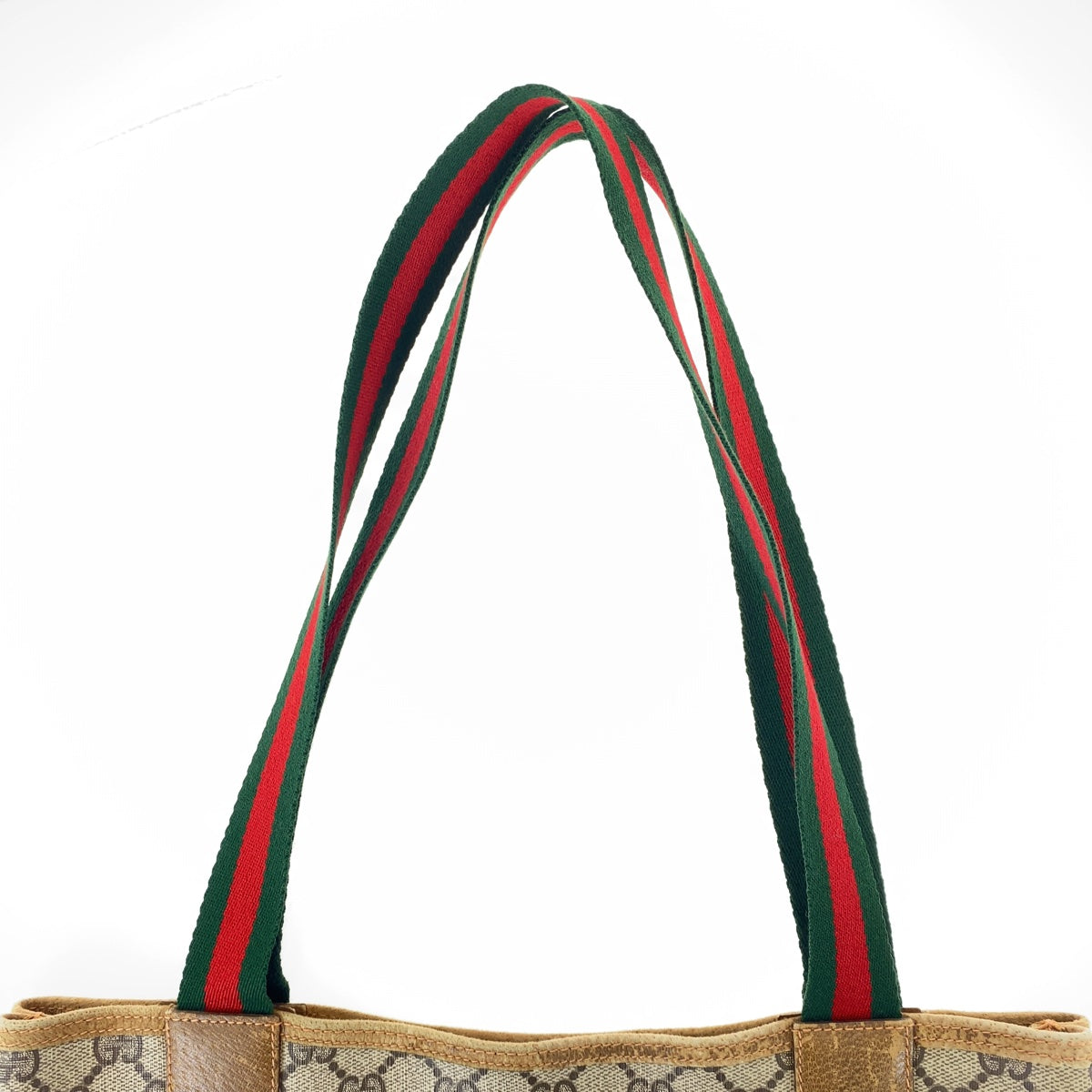 12197
GUCCI グッチ オールドグッチ シェリーライン インターロッキング ブラウン グレー GGスプリームキャンバス / レザー 39 02 003 トートバッグ ショルダーバッグ 男女兼用 レディース