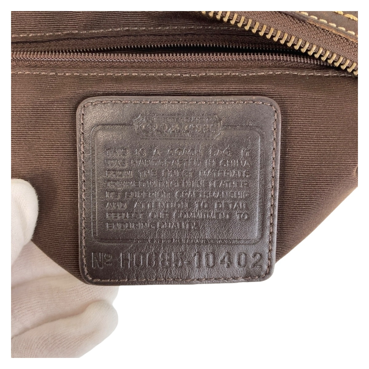 12169
COACH コーチ シグネチャー ブラウン ベージュ ゴールド金具 キャンバス / レザー ショルダーバッグ ポシェット 斜め掛け可能 レディース