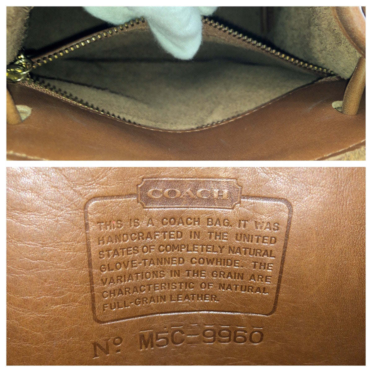12935
COACH コーチ オールドコーチ ブラウン ゴールド金具 レザー リュック デイパック レディース
