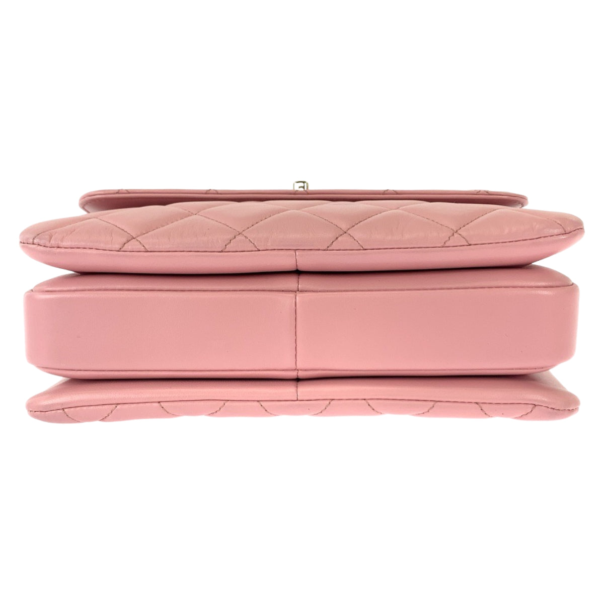 11984
CHANEL Chanel Matelasse Coco Mark Turn Lock Logo Plate Pink Gold Hardware Lambskin Chain Shoulder Bag Handbag 2way Women's