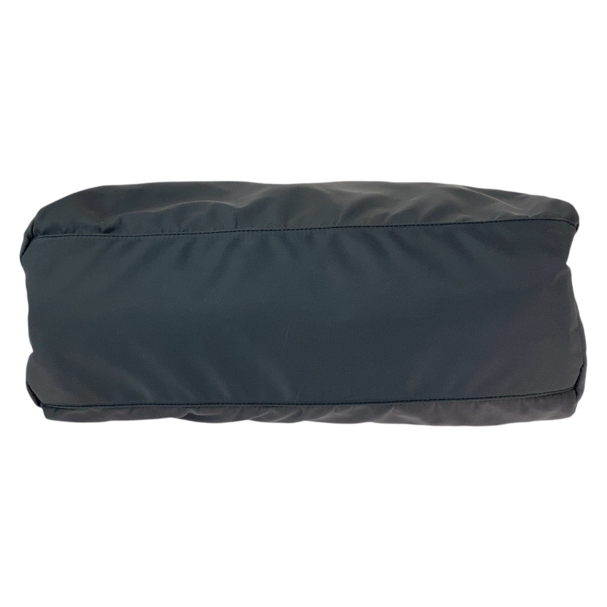 PRADA Prada Tessuto Triangle Logo Plate Grey Silver Hardware Nylon Tote Bag Shoulder Bag Women's