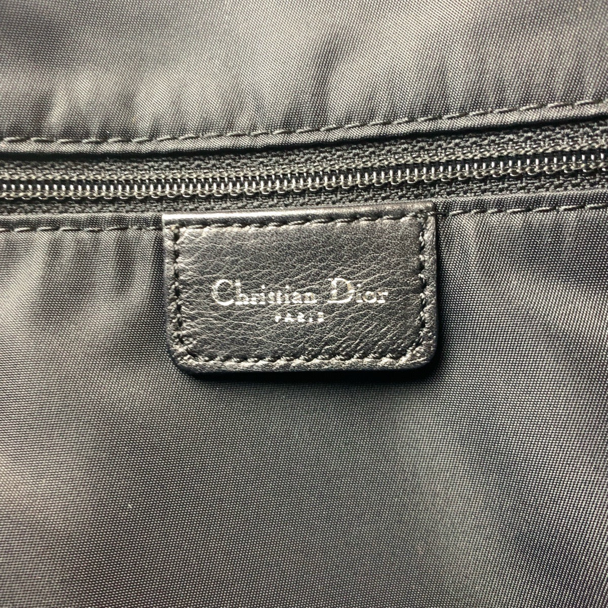 12974
Christian Dior クリスチャンディオール トロッター ブラック シルバー金具 キャンバス / レザー トートバッグ ショルダーバッグ レディース