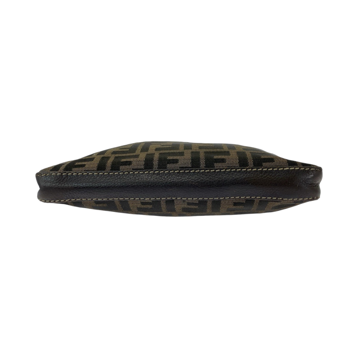 12999
FENDI フェンディ ヴィンテージ ズッカ柄 ブラウン ベージュ ゴールド金具 キャンバス 8BT092 ショルダーバッグ ポシェット レディース