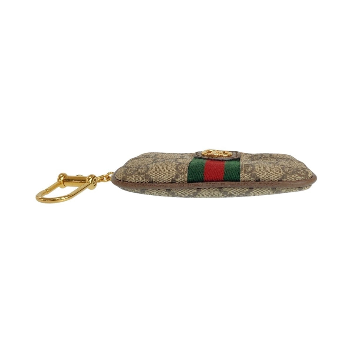 13019
GUCCI グッチ オフィディア シェリーライン ブラウン グレー ゴールド金具 GGスプリームキャンバス / レザー 671722 コインケース キーケース 男女兼用 メンズ