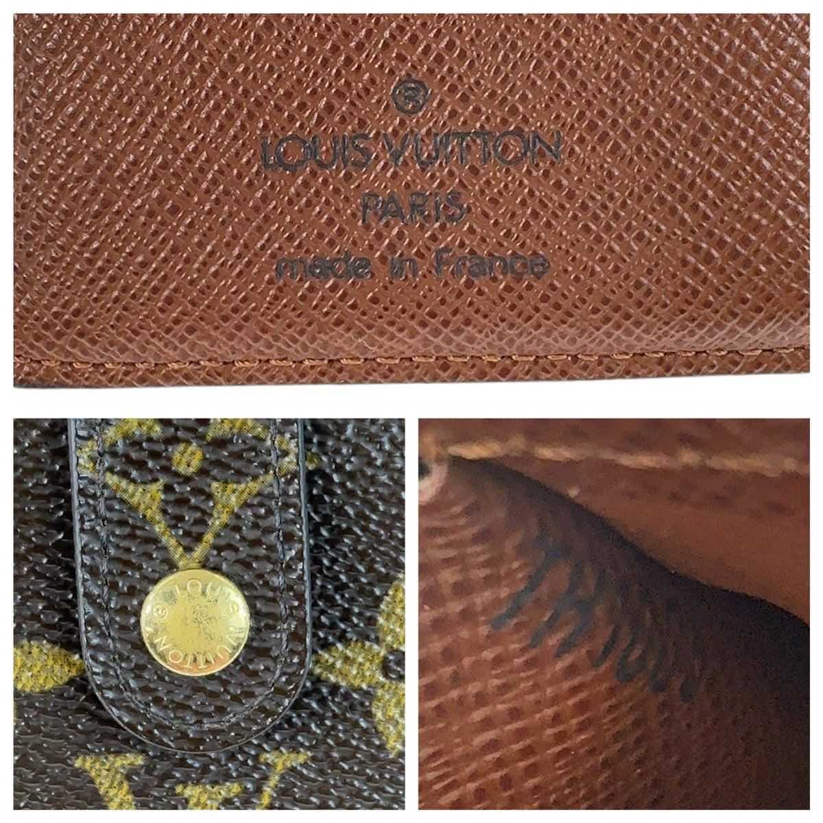 12807
LOUIS VUITTON ルイヴィトン モノグラム ポルトモネ ビエ ヴィエノワ ブラウン ゴールド金具 PVC M61663 折財布 コンパクトウォレット レディース