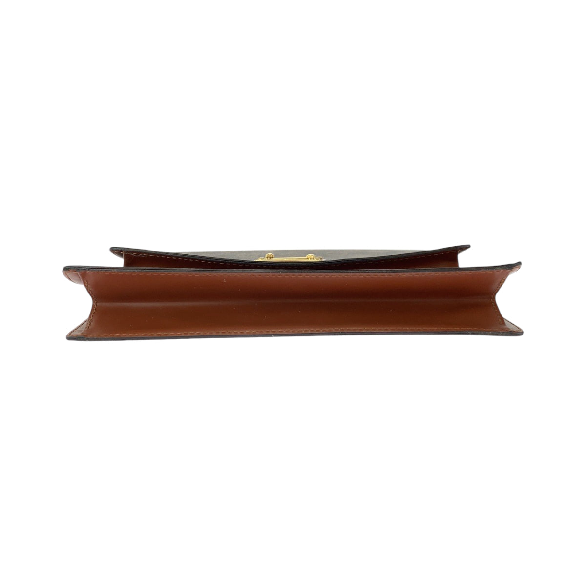 LOUIS VUITTON Vintage Monogram Montsouris 28 Brown Gold Hardware PVC M51185 Handbag Second Bag Men's