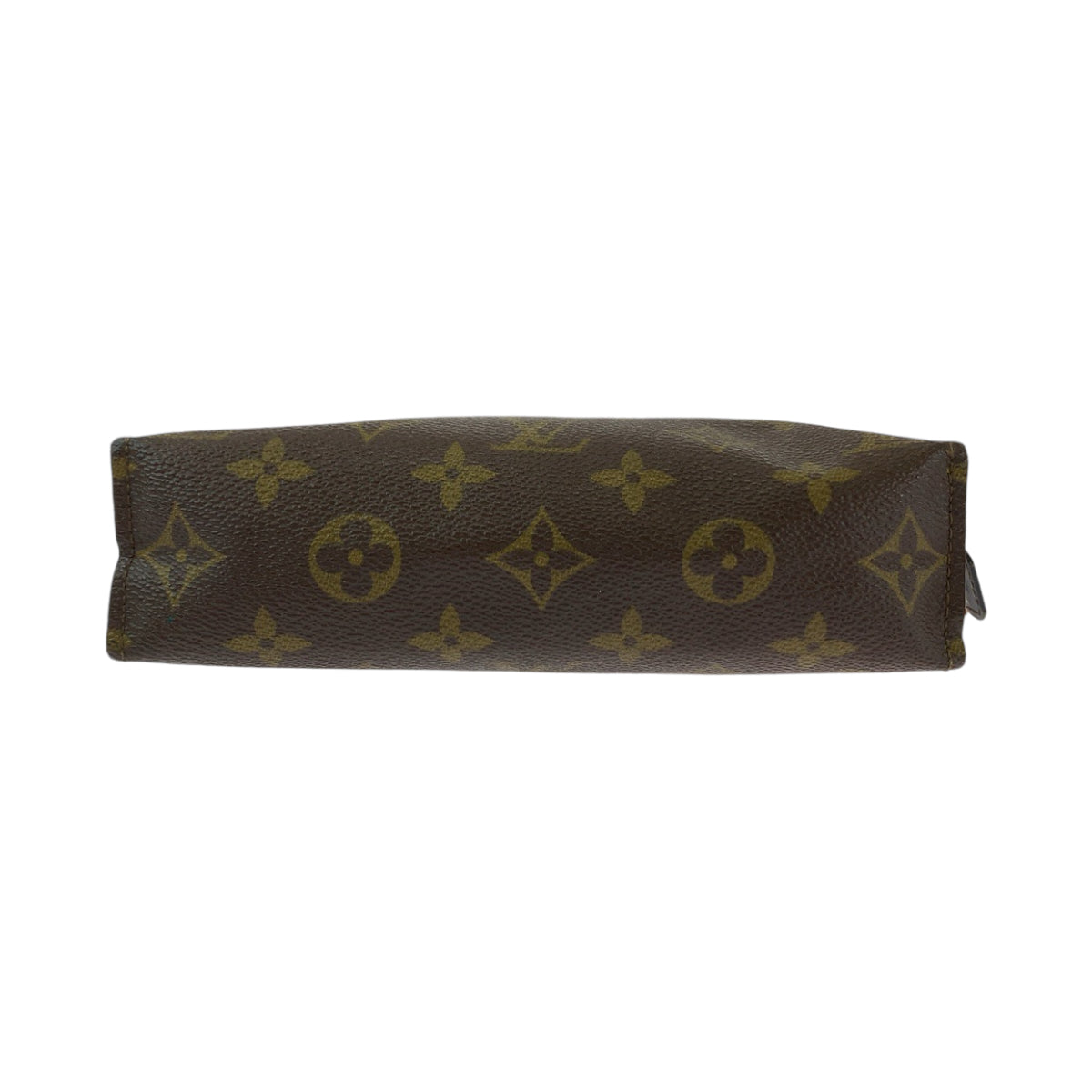 13126
LOUIS VUITTON ルイヴィトン ヴィンテージ モノグラム ポッシュ トワレット26 ブラウン ゴールド金具 PVC M47542 クラッチバッグ セカンドバッグ ポーチ メンズ