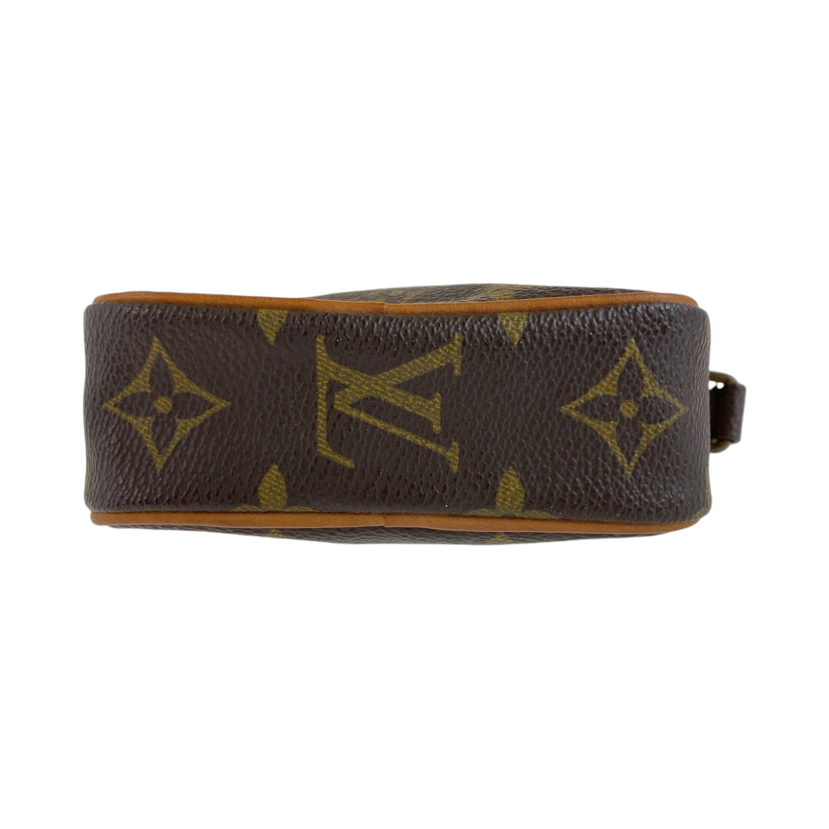 12789
LOUIS VUITTON ルイヴィトン モノグラム ミニダヌーブ ブラウン ゴールド金具 PVC M45268 ショルダーバッグ 斜め掛け ポシェット レディース