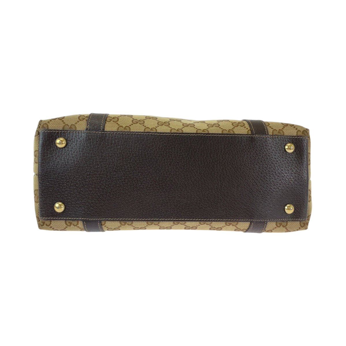 13273
GUCCI グッチ アビー ブラウン ゴールド金具 GGキャンバス 141470 トートバッグ ショルダーバッグ レディース
