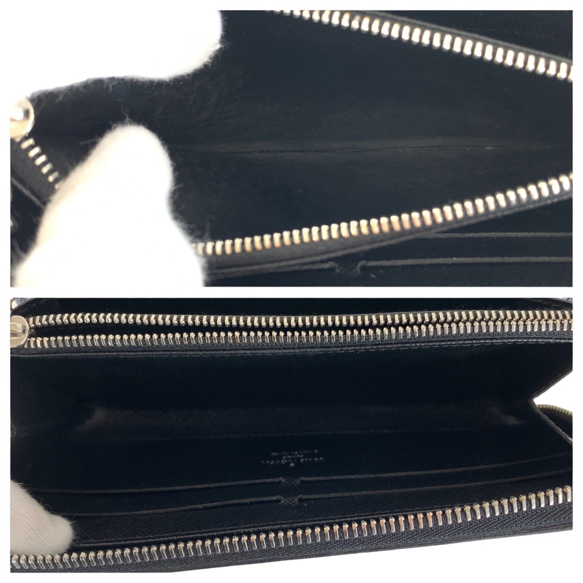 16646
LOUIS VUITTON ルイヴィトン エピ ジッピーウォレット ノワール ブラック 黒 シルバー金具 レザー M61857 長財布 ラウンドファスナー メンズ