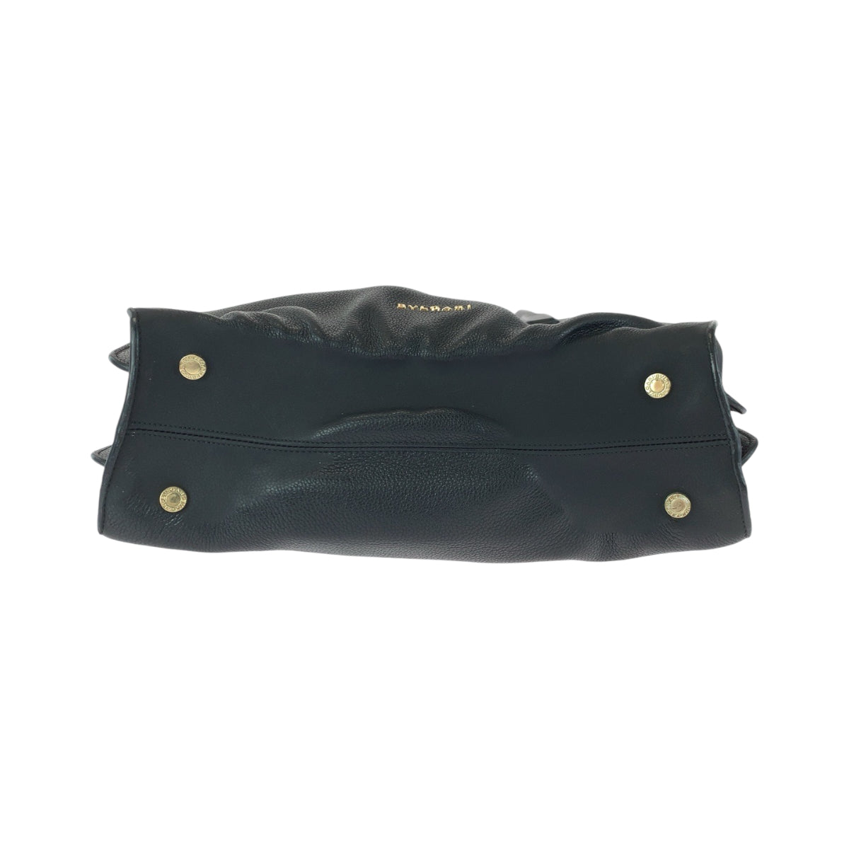13407
BVLGARI ブルガリ アルバ ブラック 黒 ゴールド金具 レザー トートバッグ ハンドバッグ ショルダーバッグ レディース