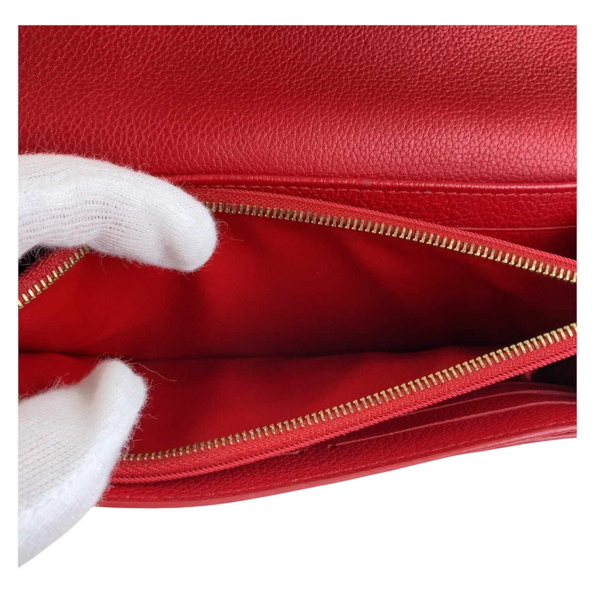13419
LOUIS VUITTON ルイヴィトン ポルトフォイユ ロックミー レッド ゴールド金具 レザー M61277 長財布 ロングウォレット レディース