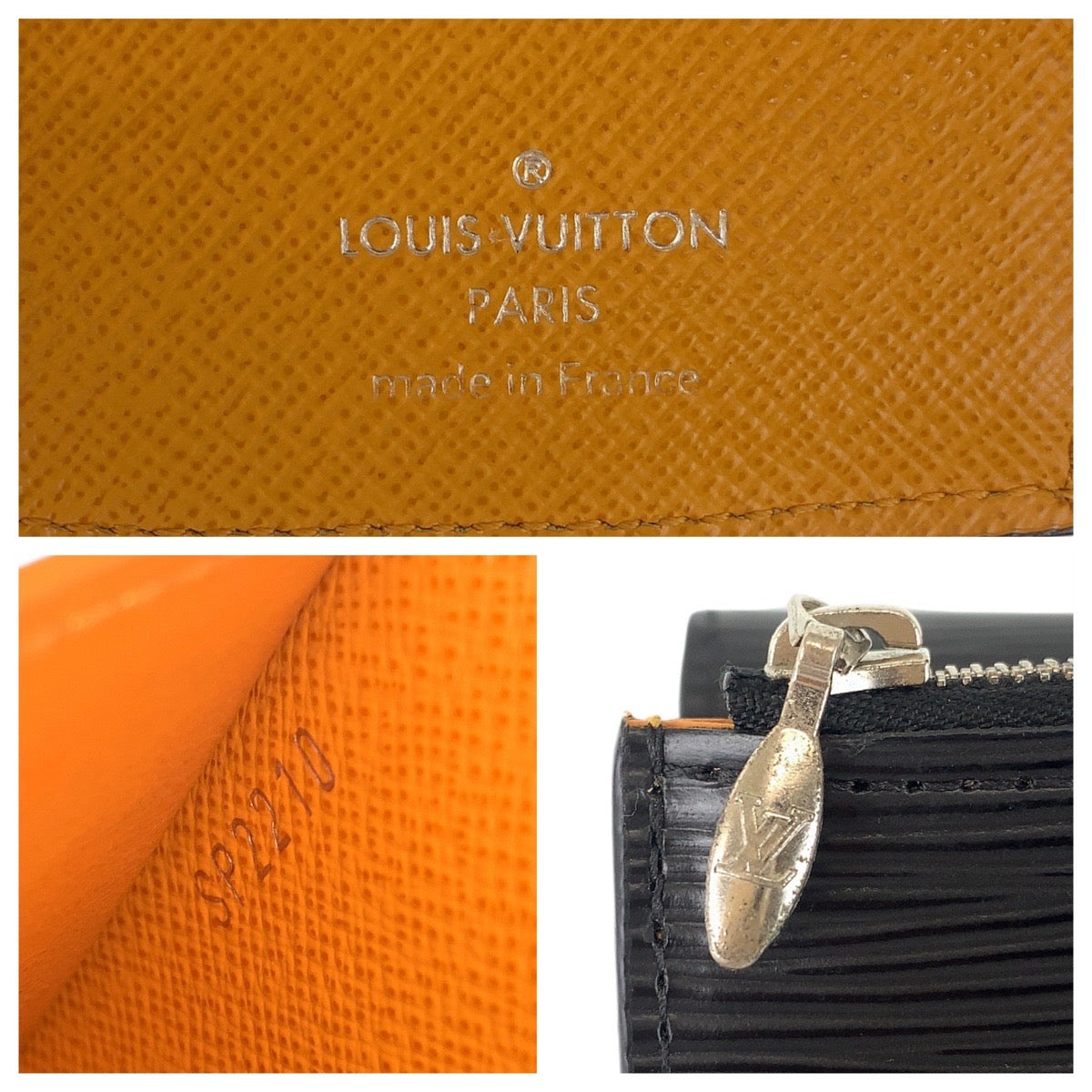 LOUIS VUITTON ルイヴィトン エピ ポルトフォイユ ヴィクトリーヌ ノワール ブラック 黒 シルバー金具 エピレザー M69218 折財布 コンパクトウォレット レディース