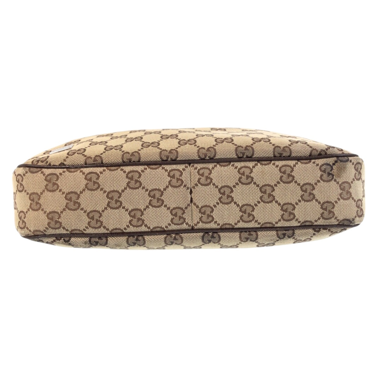 13439
GUCCI グッチ シェリーライン ベージュ シルバー金具 GGキャンバス / レザー 145757 ショルダーバッグ レディース
