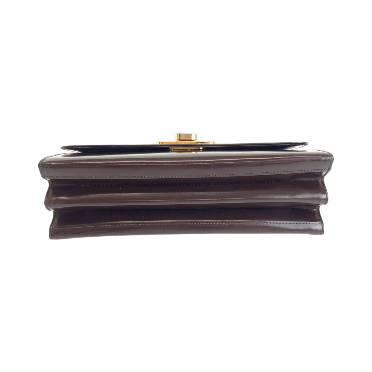 13480
Valentino Garavani ヴァレンティノ ガラヴァーニ ヴィンテージ ブラウン ゴールド金具 レザー ハンドバッグ レディース ABP23