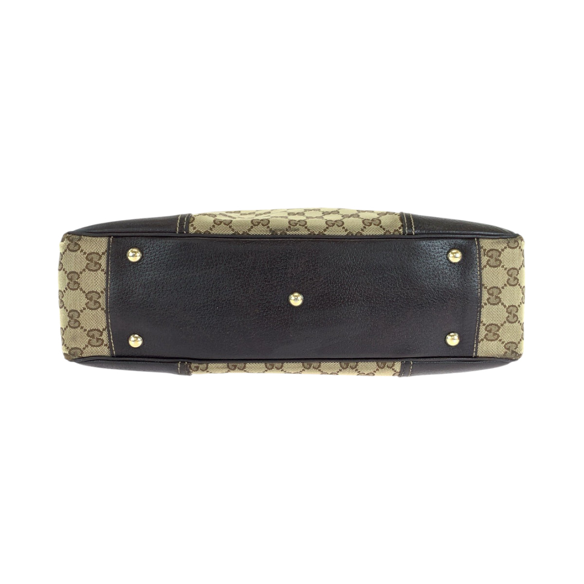 13556
GUCCI グッチ プリンシー シェリーライン リボン ブラウン ゴールド金具 GGキャンバス 165805 トートバッグ ショルダーバッグ レディース