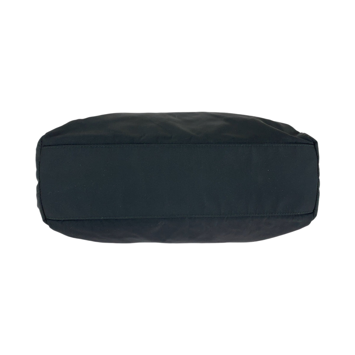 PRADA Prada Tessuto Triangle Logo Plate Black Silver Hardware Nylon Tote Bag Shoulder Bag Women's