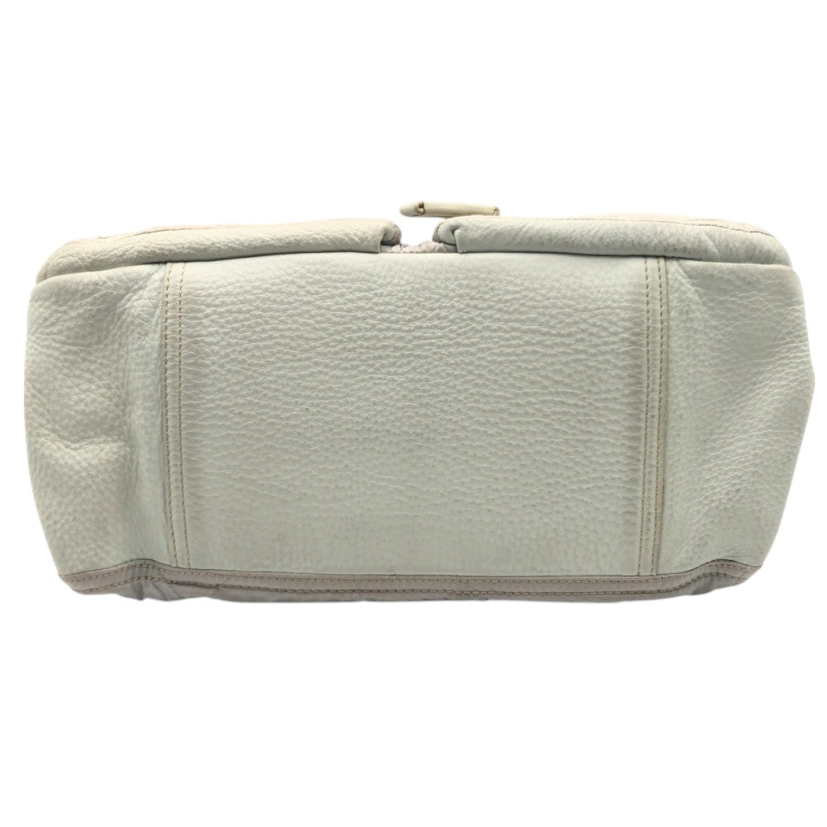 PRADA Prada Sport White Silver Hardware Nylon Handbag Shoulder Bag Women's