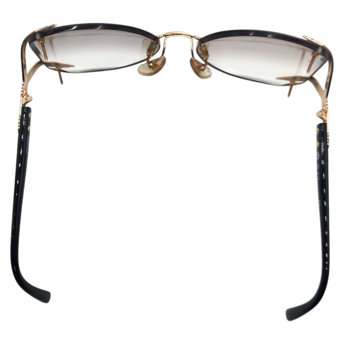 Dior ディオール ヴィンテージ CDロゴ ゴールド メタル 2289 49 57◻︎16 サングラス バタフライ レディース
