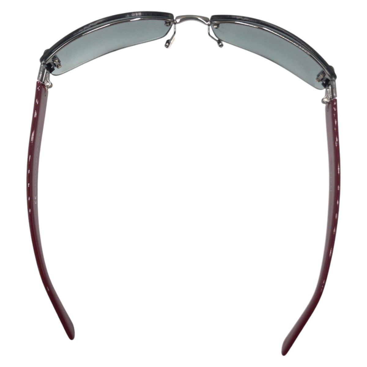 13593
GUCCI グッチ GG柄 ワインレッド ブラック 黒 シルバー プラスチック GG 1799/N/S RFYZR 60□15 125 サングラス スクエア メンズ