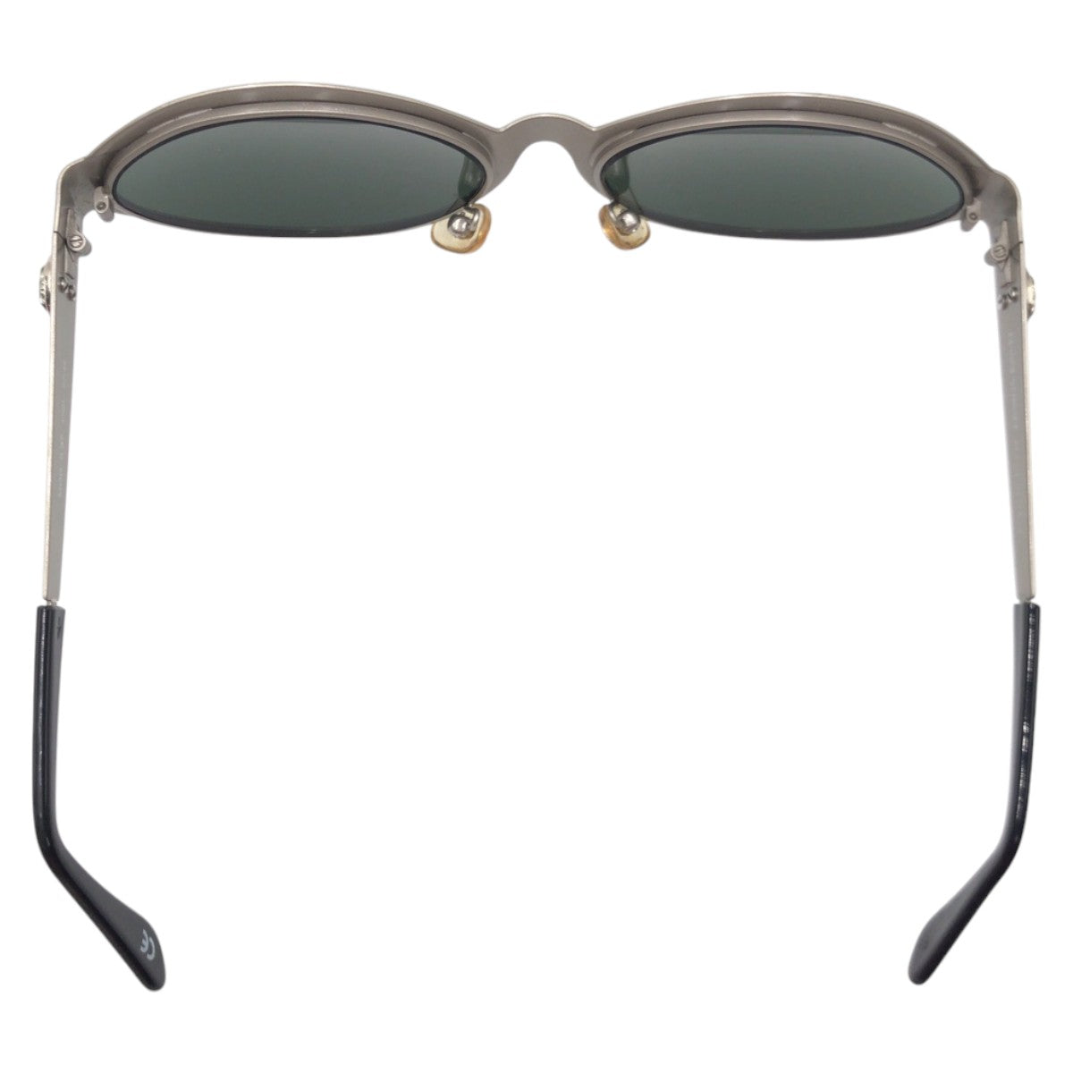 VERSACE ヴェルサーチ ヴィンテージ メデューサ シルバー ブラック 黒 メタル MOD.S97 COL.22M サングラス ラウンド メンズ