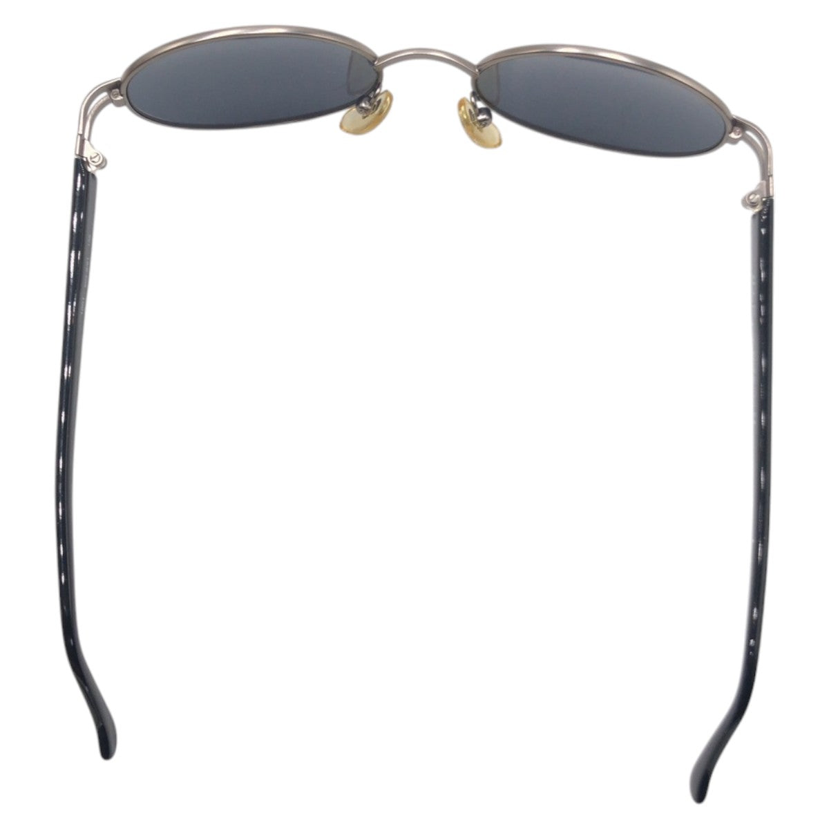 Salvatore Ferragamo サルヴァトーレフェラガモ シルバー ブラック 黒 メタル 1001 503-S101 135 サングラス 男女兼用 ラウンド メンズ A5