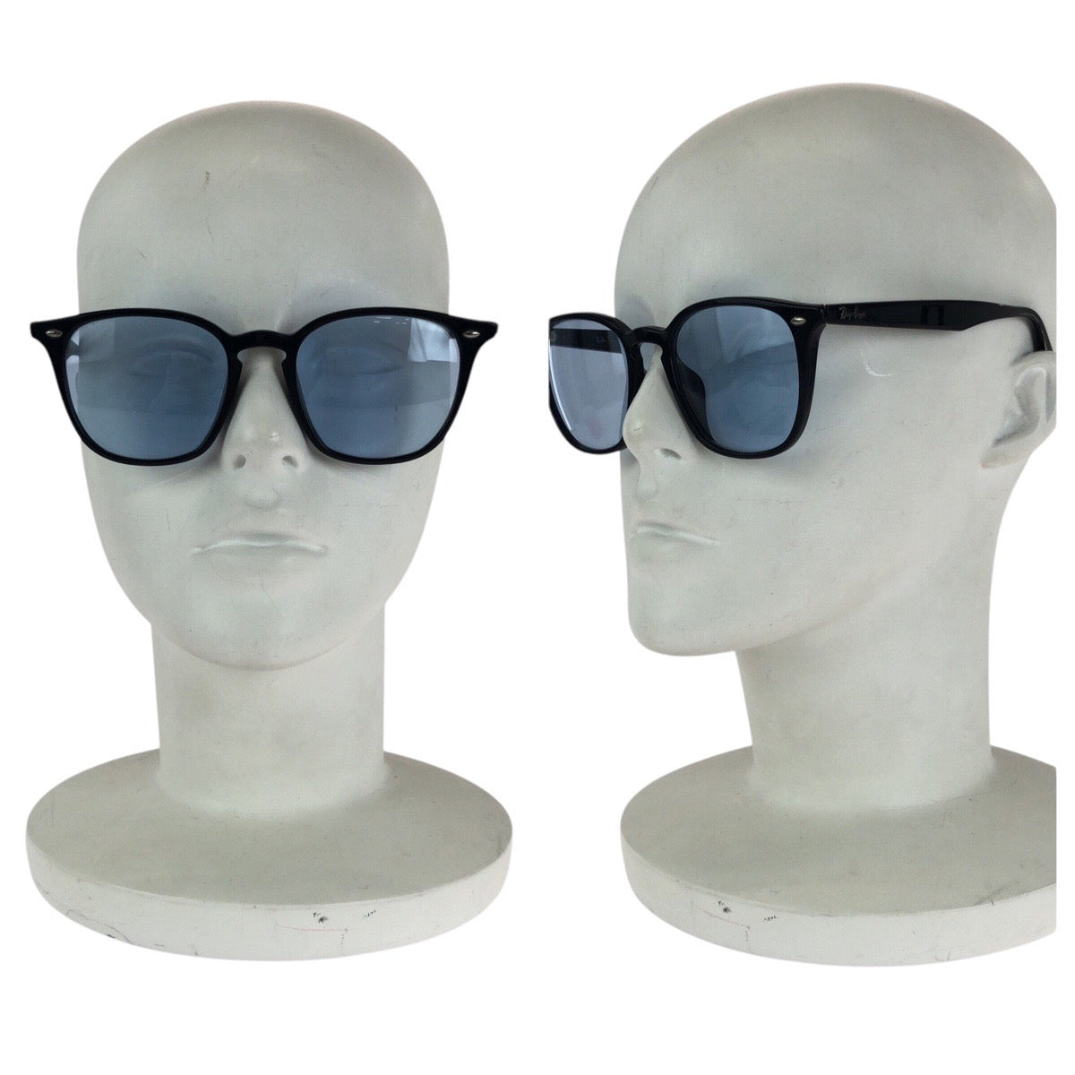 Ray-Ban Black Silver Hardware Plastic RB4258-F 601/19 52◻︎20 1501N Sunglasses Wellington Men's