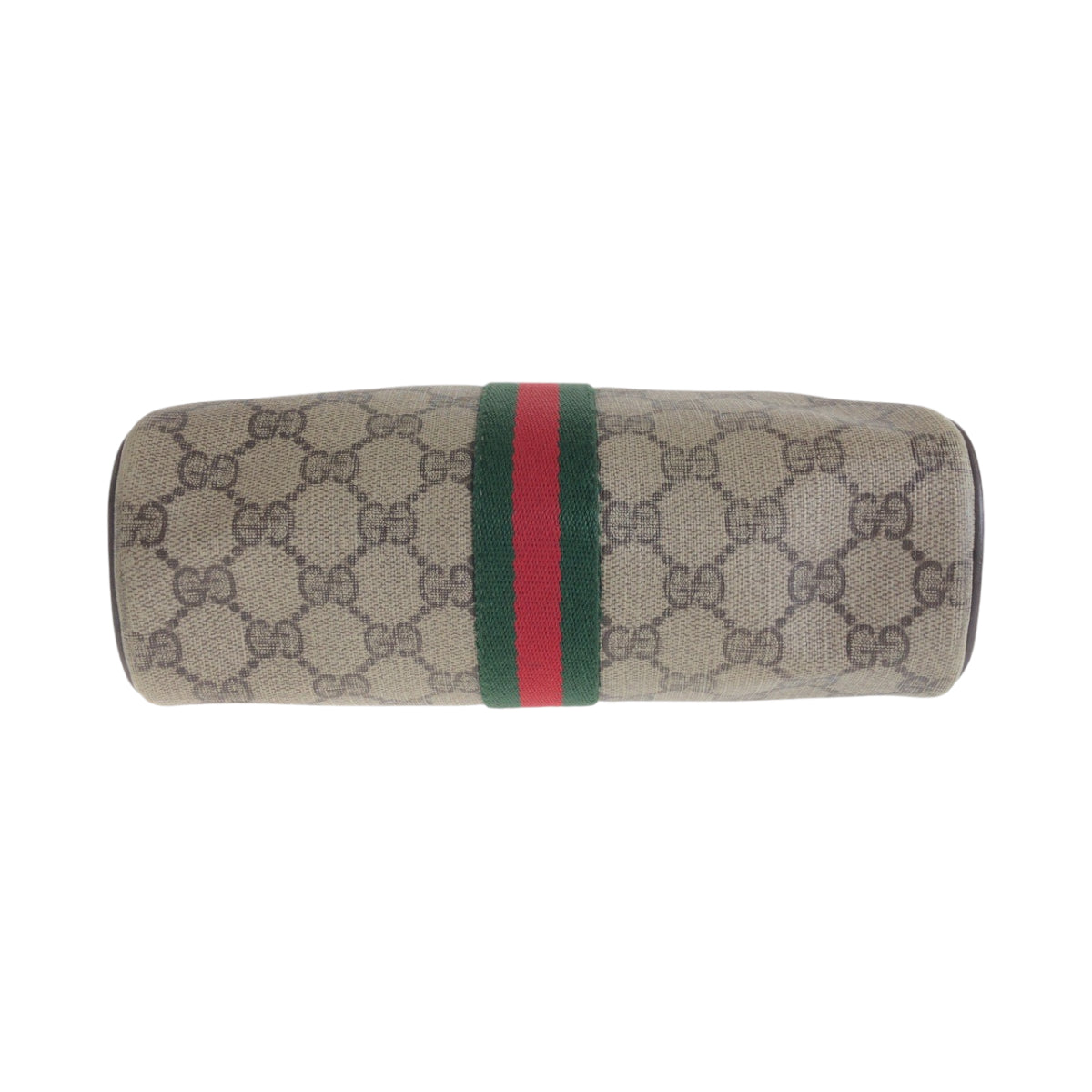 13619
GUCCI グッチ ヴィンテージ シェリーライン ベージュ ブラウン ゴールド金具 GGスプリームキャンバス 32 014 3553 ポーチ レディース