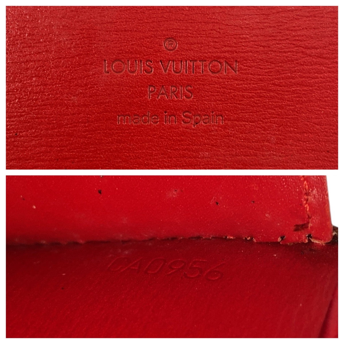13638
LOUIS VUITTON ルイヴィトン エピ ポルトエン3カルトクレディ レッド エピレザー M63537 長財布 札入れ ロングウォレット メンズ