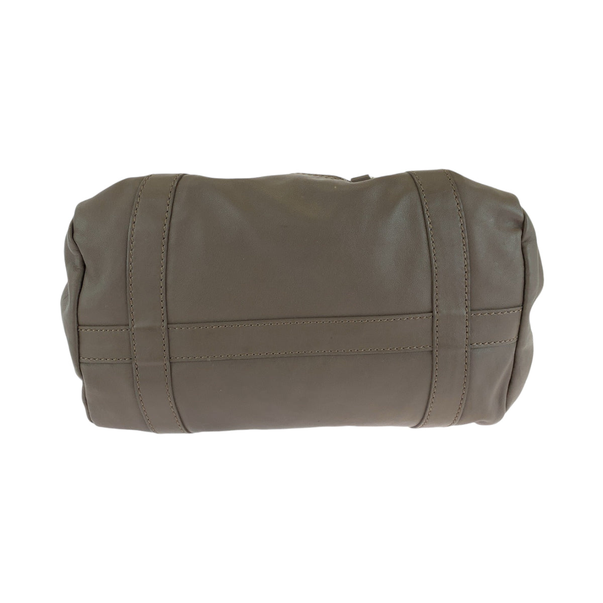 13715
MARC BY MARC JACOBS マークバイマークジェイコブス ブラウン シルバー金具 レザー ショルダーバッグ ハンドバッグ 2way レディース