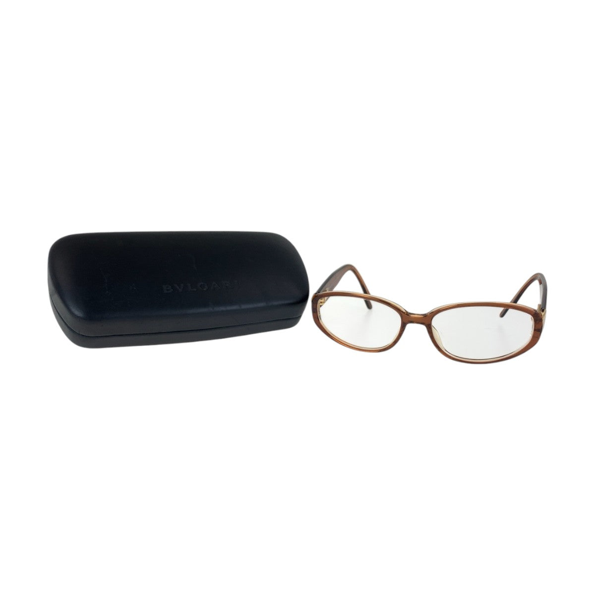 14260
BVLGARI ブルガリ ブラウン ゴールド金具 プラスチック 425 666 53◻︎15 135 メガネ 男女兼用 レディース AB