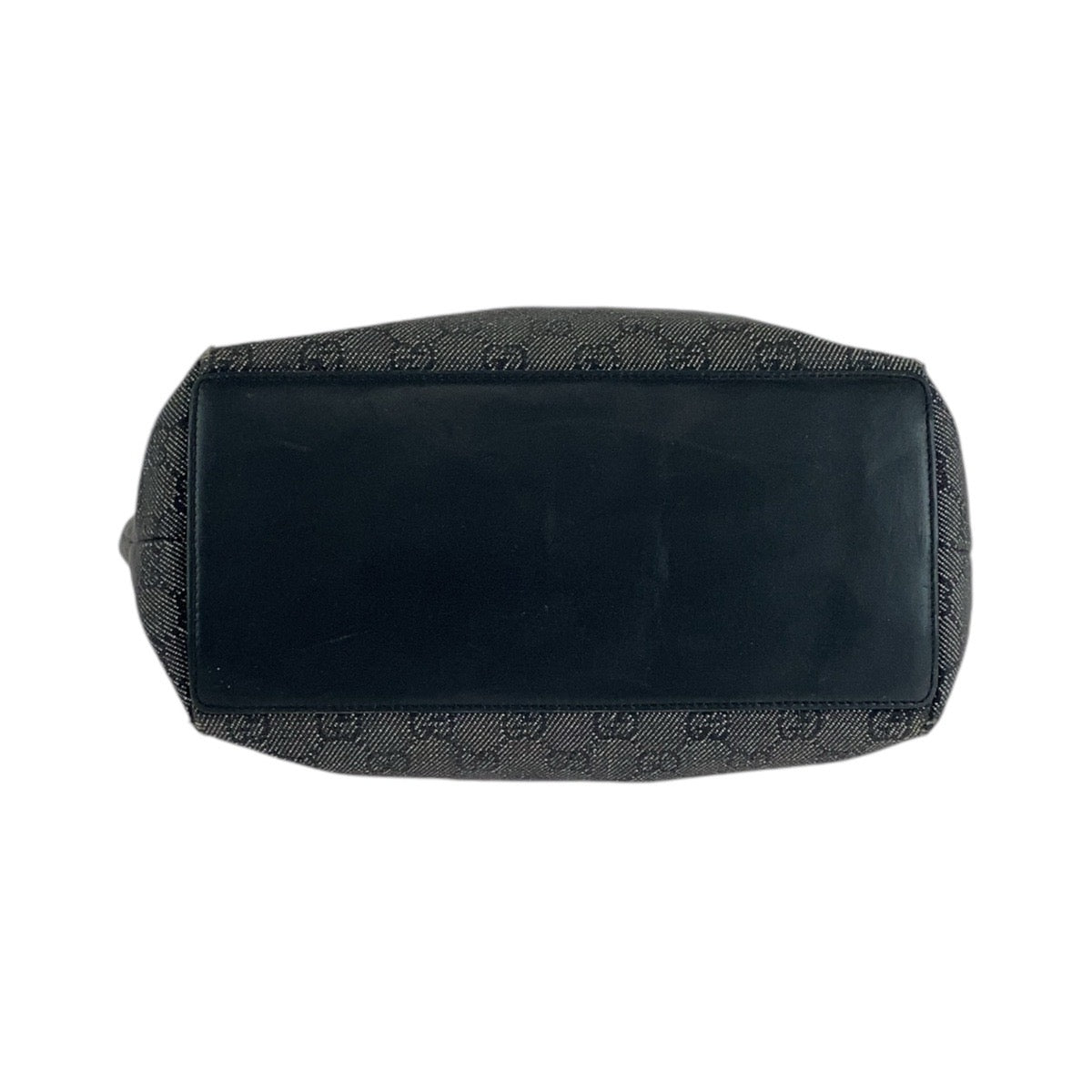 14299
GUCCI グッチ ブラック 黒 シルバー金具 GGキャンバス / レザー 31243 トートバッグ ショルダーバッグ レディース