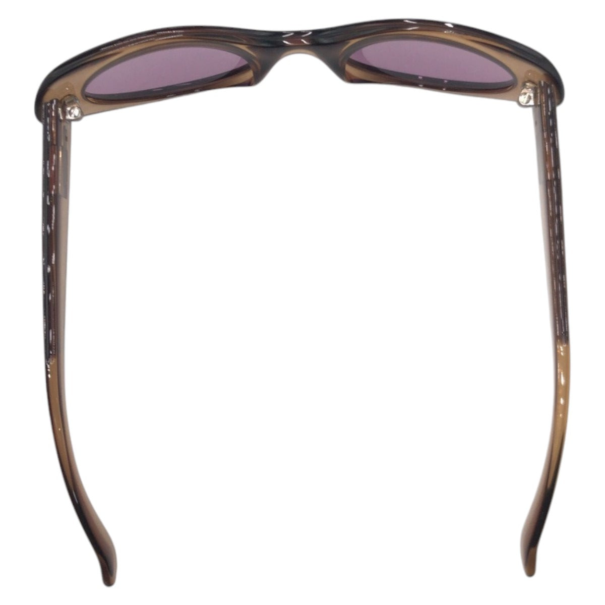 GUCCI グッチ ヴィンテージ ブラウン パープル プラスチック GG2430 1S 3UF 4922 135 サングラス 男女兼用 オーバル レディース