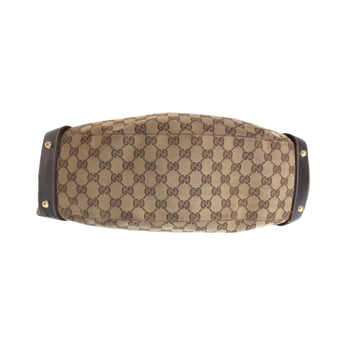 14347
GUCCI グッチ ホースビット ベージュ ブラウン ゴールド金具 キャンバス 137621 ホーボー トートバッグ ハンドバッグ レディース