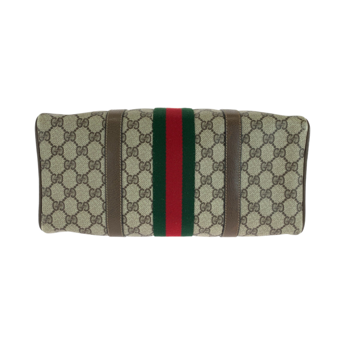 13864
GUCCI グッチ ヴィンテージ オールドグッチ シェリーライン ブラウン ベージュ ゴールド金具 GGスプリームキャンバス 24 02 007 ボストンバッグ ハンドバッグ レディース