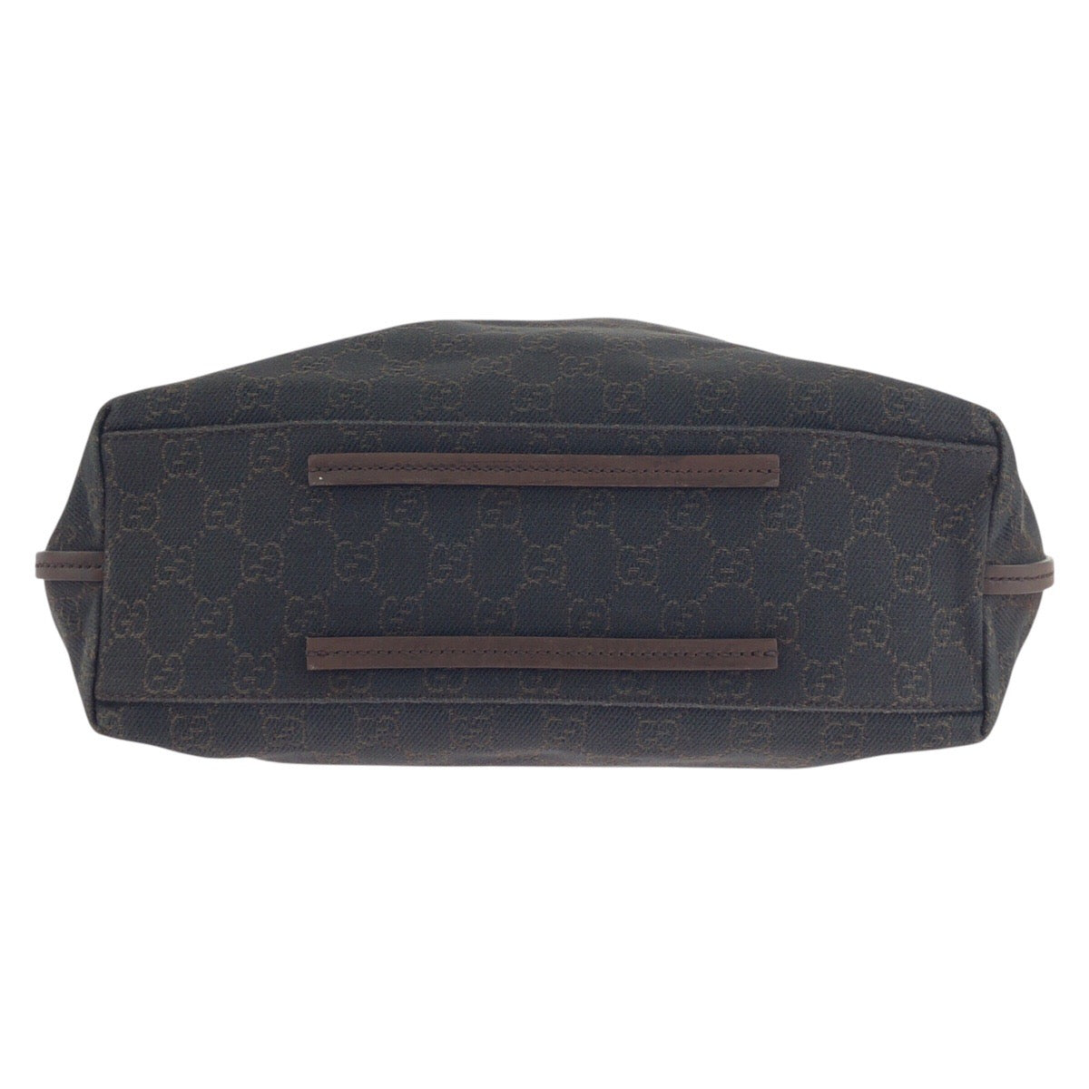 14392
GUCCI グッチ ダークブラウン GGキャンバス / レザー 101341 トートバッグ ショルダーバッグ レディース