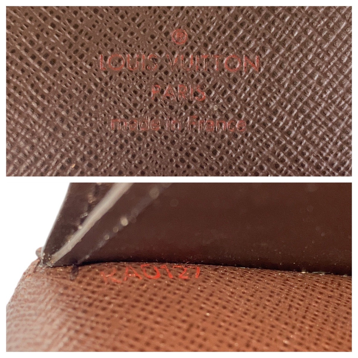 14453
LOUIS VUITTON ルイヴィトン ダミエ ポルトフォイユ ブラザ ブラウン PVC N60017 長財布 ロングウォレット メンズ