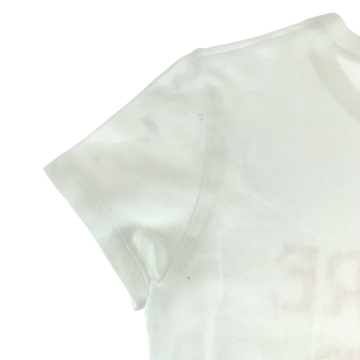 13975
Dior ディオール トロッター ホワイト ピンク コットン 半袖Tシャツ クルーネック レディース