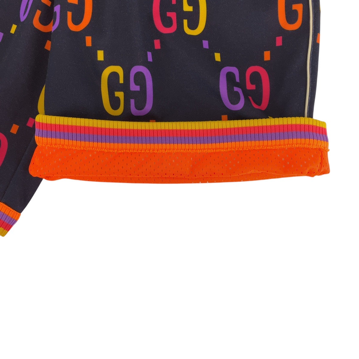 13983
GUCCI グッチ GG柄 サイズS ネイビー オレンジ ポリエステル / コットン 701630 ショートパンツ ハーフパンツ メンズ