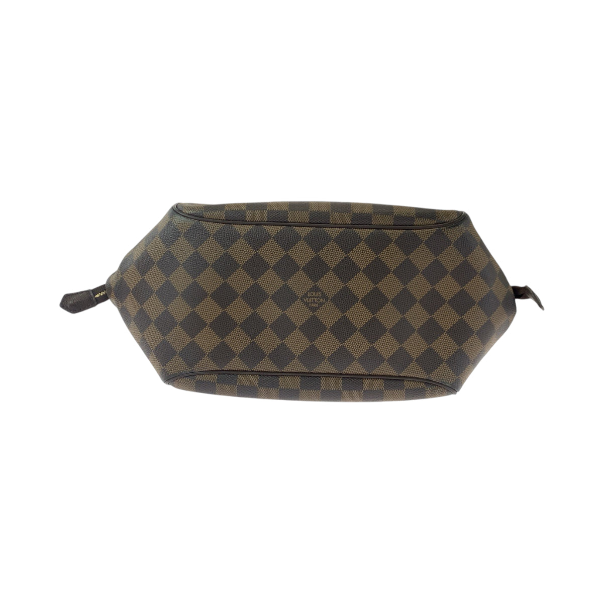 14501
LOUIS VUITTON ルイヴィトン ダミエ エベヌ べレムMM ブラウン ゴールド金具 PVC N51174 ハンドバッグ ショルダーバッグ レディース