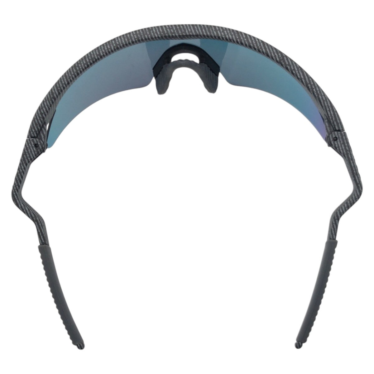 OAKLEY M Frame Black Grey Mirror Plastic Sunglasses Fox Men's