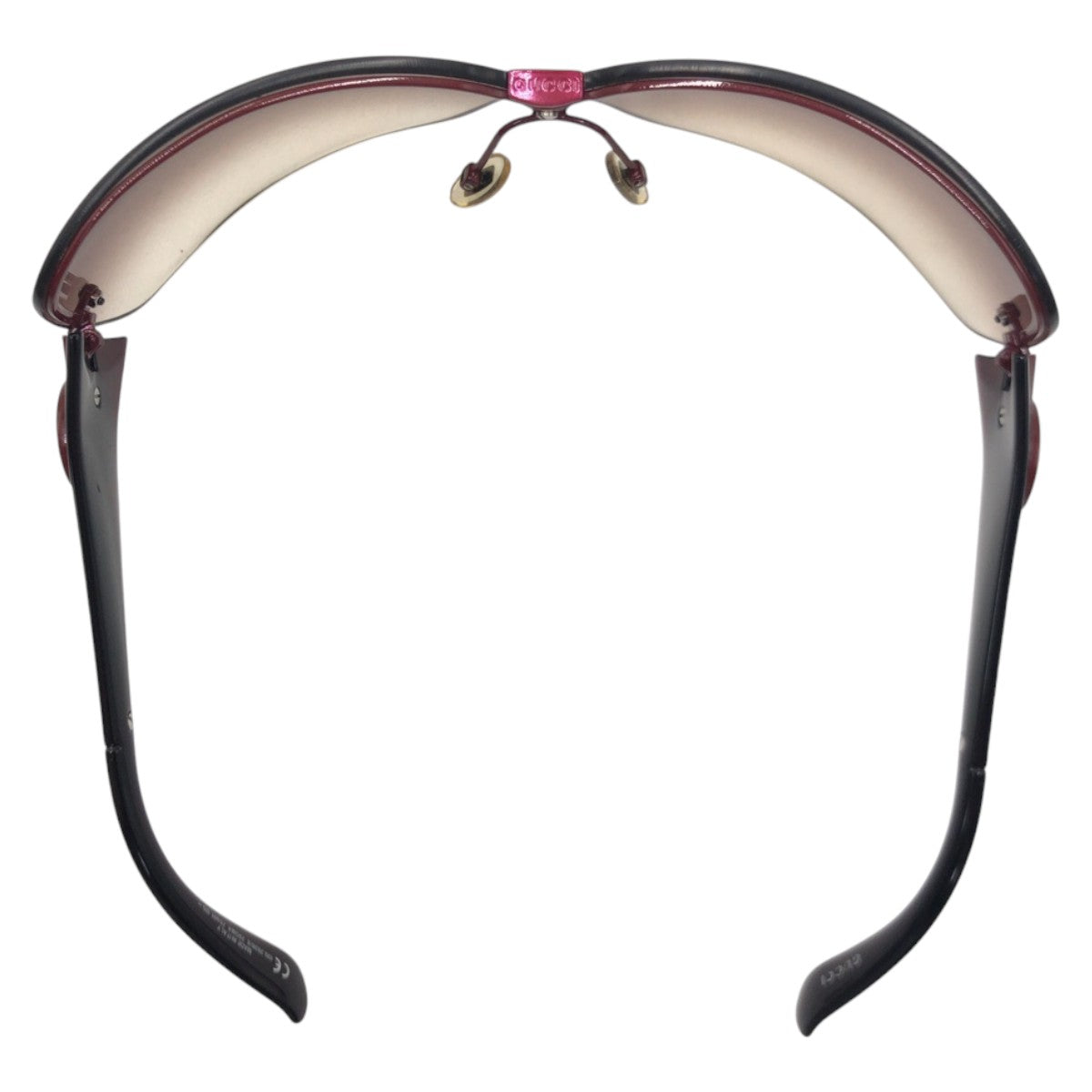 GUCCI グッチ 男女兼用 ブラウン レッド プラスチック GG 2828/S 25QQX 7501 125 サングラス バタフライ レディース