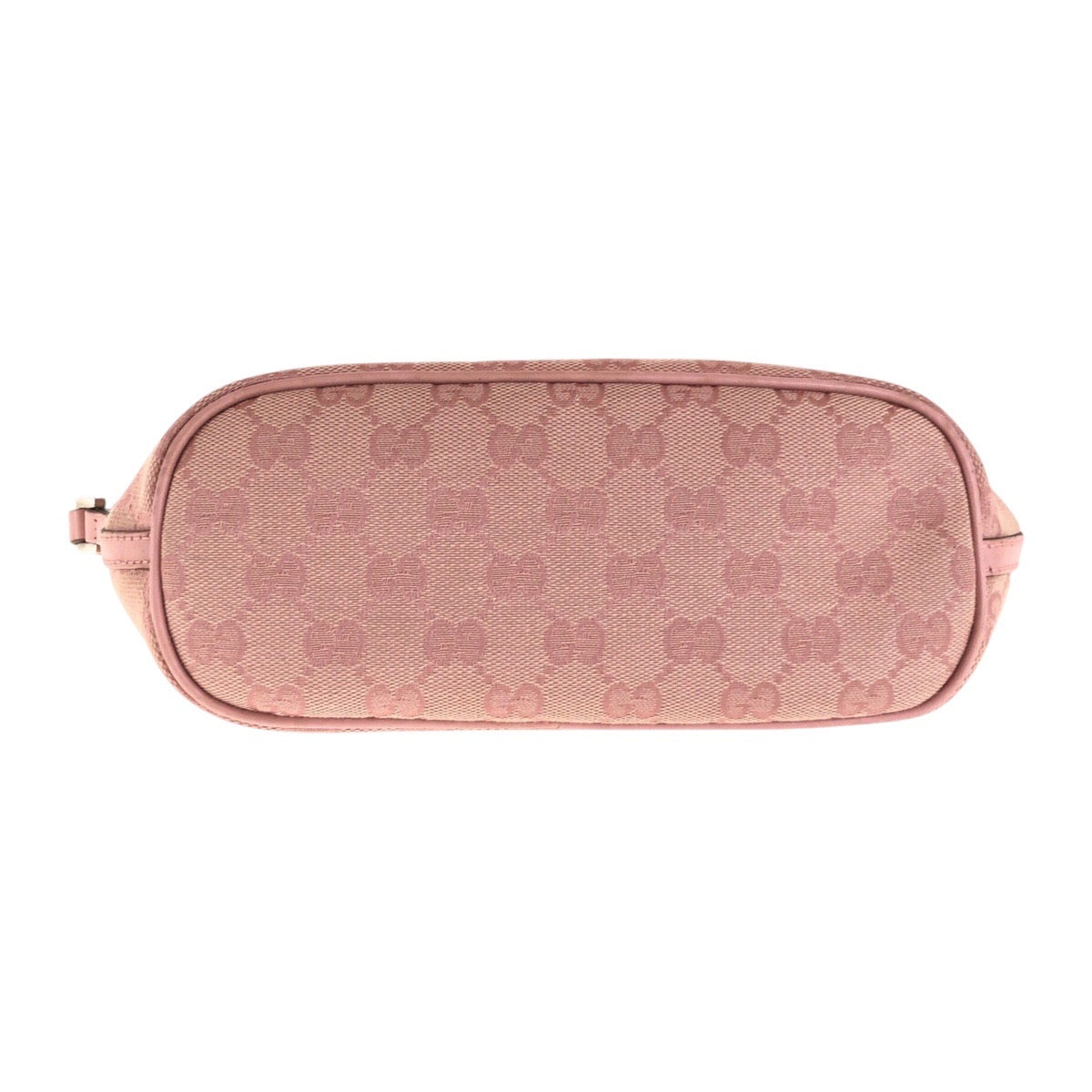 14719
GUCCI グッチ ピンク シルバー金具 GGキャンバス 039 1103 ハンドバッグ アクセサリーポーチ レディース