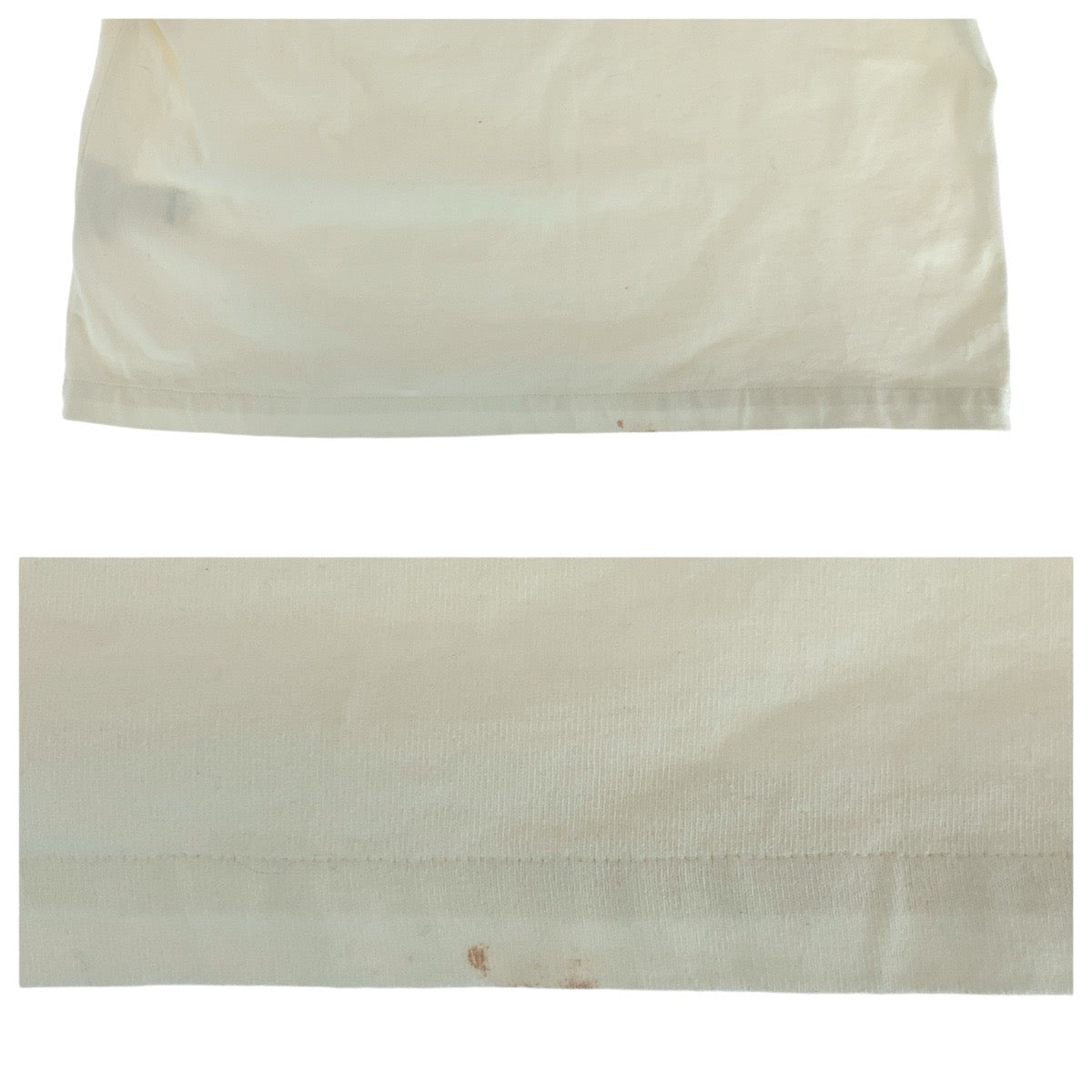 14859
JIL SANDER ジルサンダー サイズS ホワイト コットン 半袖Tシャツ クルーネック レディース